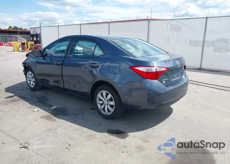 2014 Toyota Corolla Le из США, поврежденный, VIN 2T1BURHE4EC127476